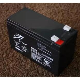 RITAR瑞达蓄电池RT12120H通力迅达电梯12V7AH7.2AH9A12A3.2A5AH