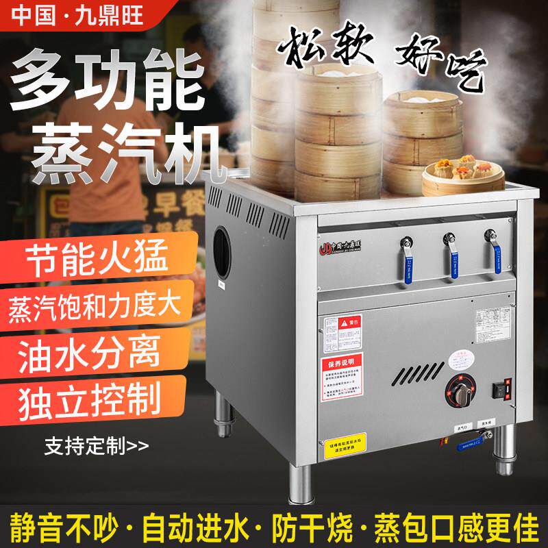 电热蒸包炉商用蒸气炉节能燃气蒸包子机肠粉炉蒸小笼包馒头电蒸炉