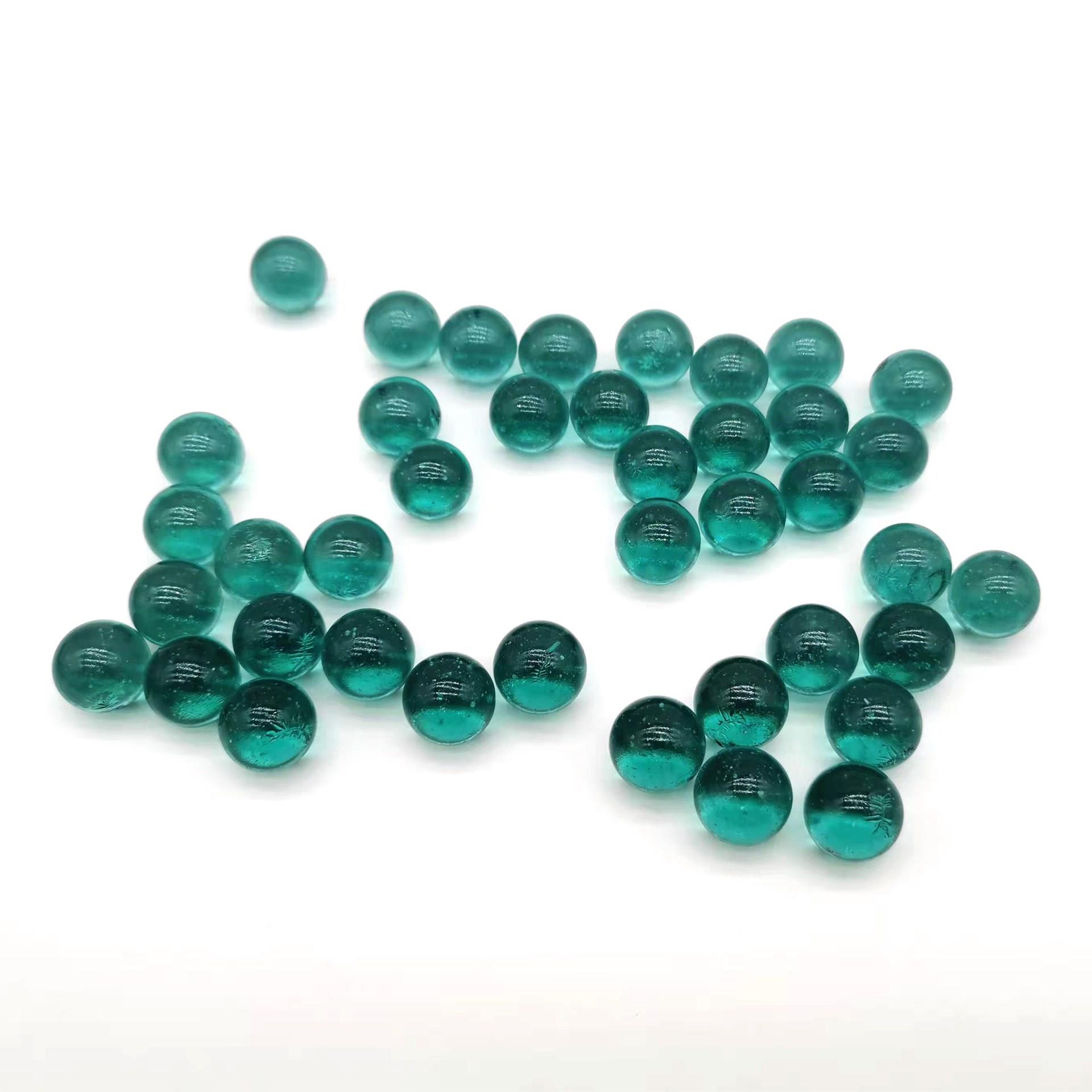 玻璃球弹珠16mm17mm19㎜22mm实心自喷漆玻璃球