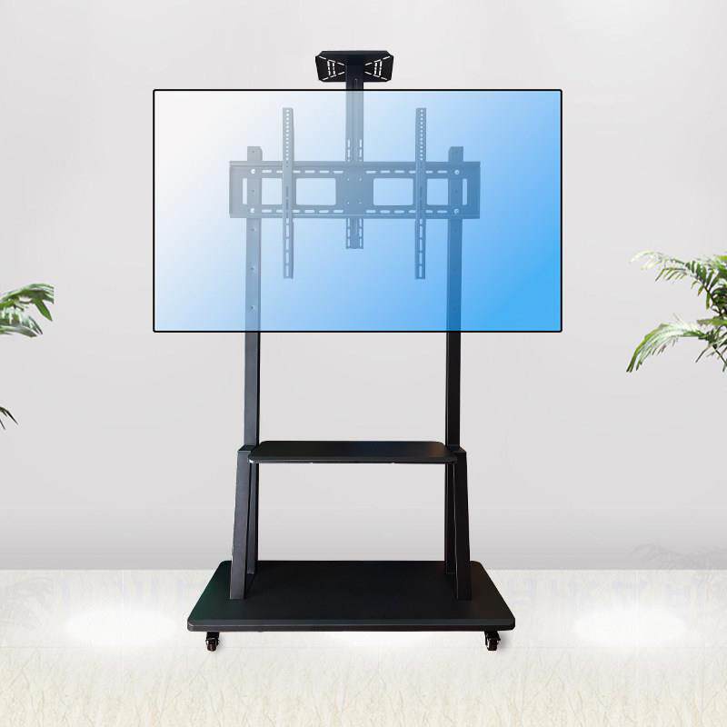 通用液晶电视机支架落地式可移动All直播教学会议带轮推车挂架