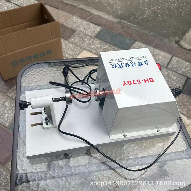 电脑绣花机配件 绳绣绕线机新款可移动底分线机三合一盘带绕线机图片
