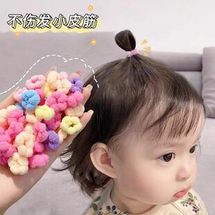 Candy hair colored children ties made for soft dur and from