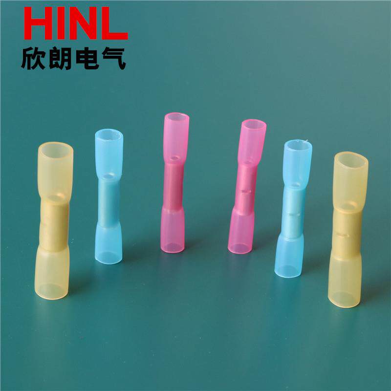 热缩防水端子盒装组合200pcs wire connectors冷压对接管接线端头