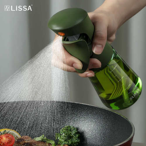 LISSA喷油壶家用避光款喷油瓶雾化玻璃厨房油罐壶油喷壶雾状油壸