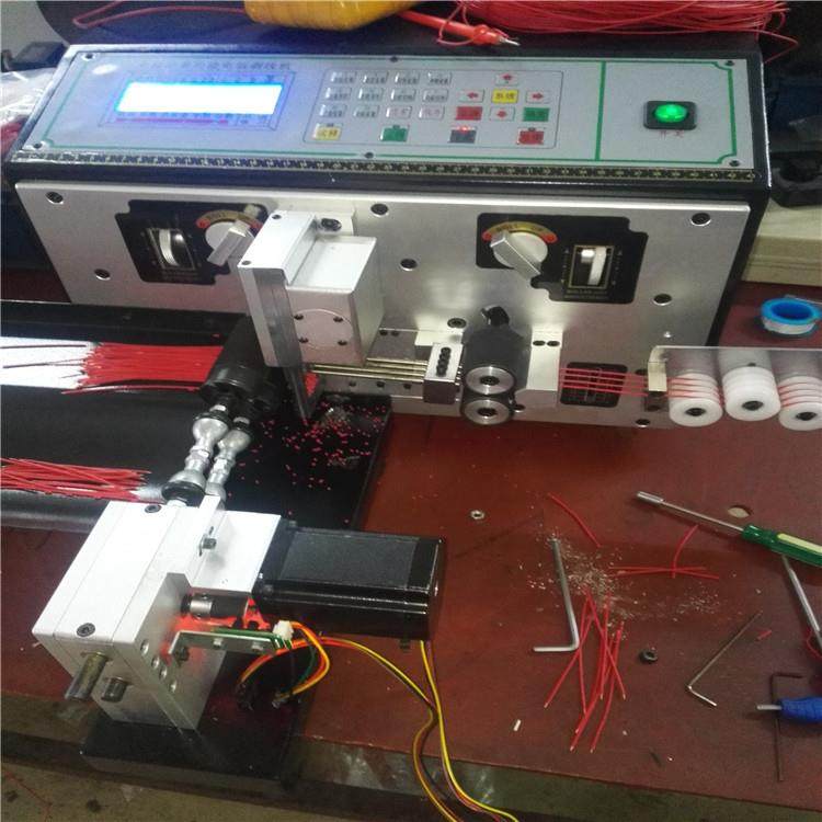 浙江/江苏自动高效率剥线机双线四线电脑裁线机扭线机