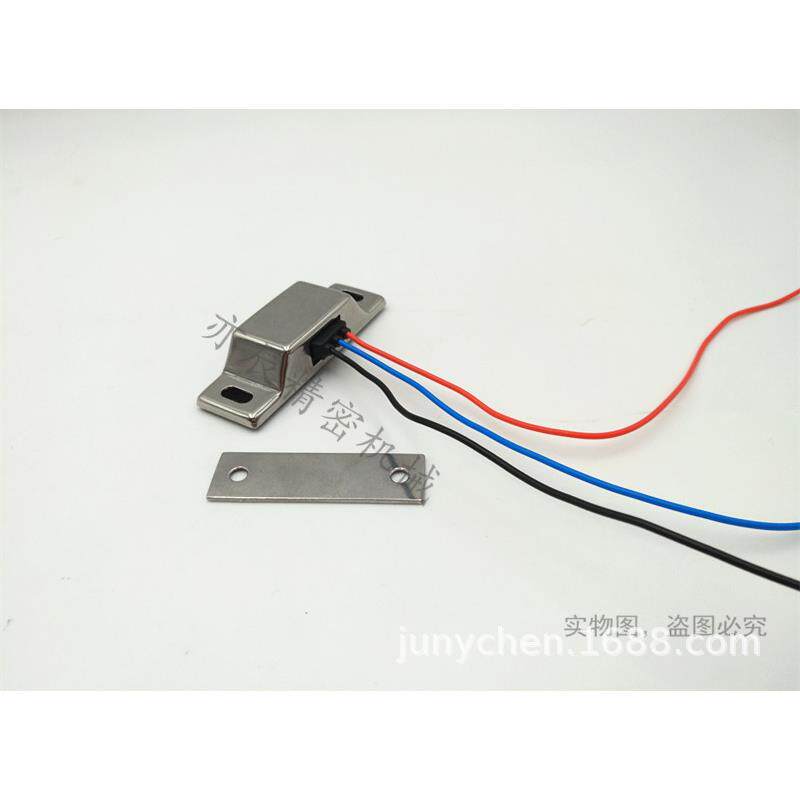 LE-1928 门用配件一开一闭不锈钢磁力扣带防水开关工业设备门吸