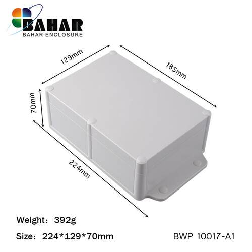 ABS塑料脉冲控制ENCLOSURE IP68防水盒仪表巴哈尔壳体BWP10017