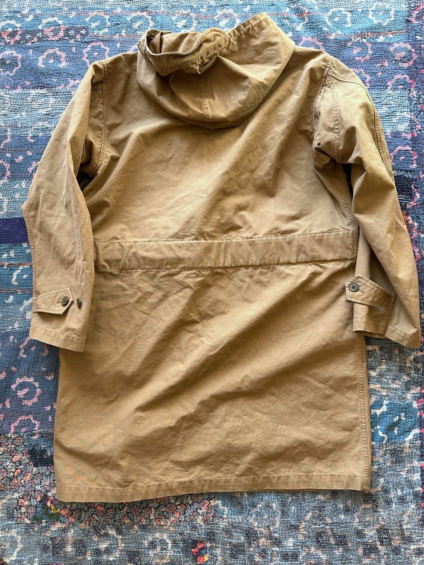 R.R.L. M43 Beige Cotton Parka — front