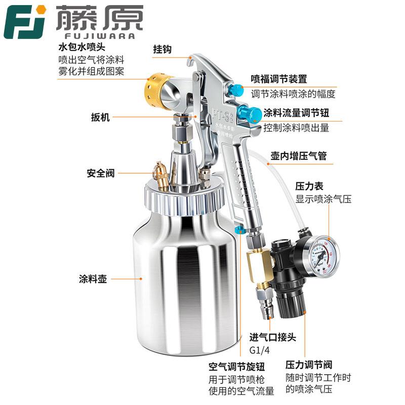 水包砂专用喷枪多彩漆上