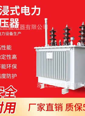 油浸式电力变压器S11-250KVA/0.4/10KV线路自动变压器油浸变压器