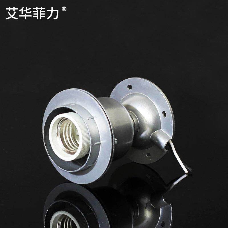 工矿灯配件 0.5-1米吊杆子E27灯座吸顶灯座 车间厂房吊链吸顶盘