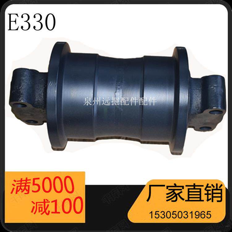 销售大小挖掘机推土机配件易损件卡特E330地轮支重轮链条链板螺栓