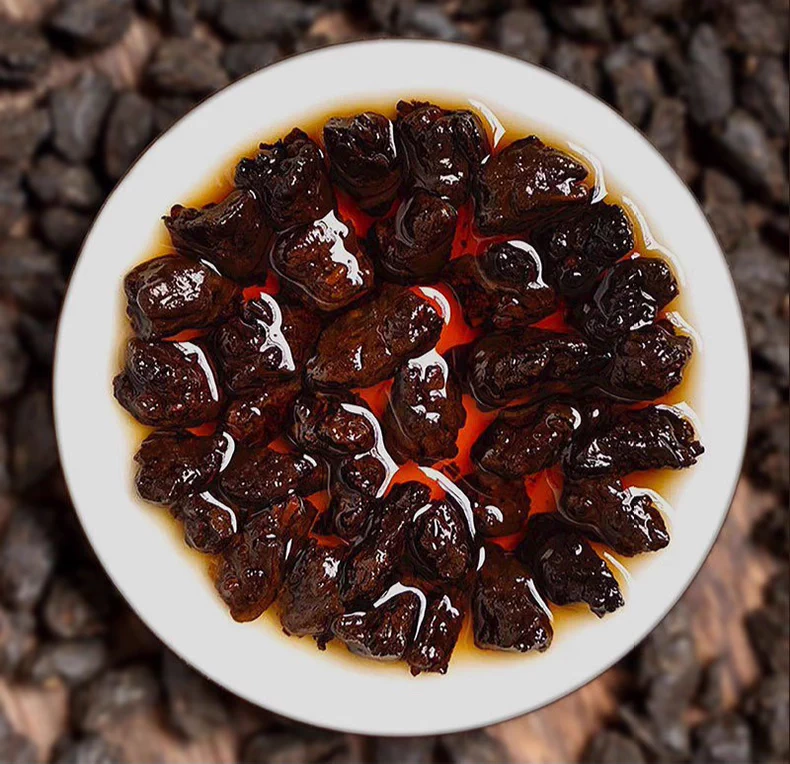 高端碎銀子糯香熟茶，10年陳的碎銀子高端碎銀子 普洱茶 BUASHOP普洱老茶