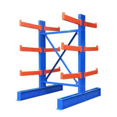 车间仓库用型材管道堆垛多层单双面金属重型悬臂货架可定