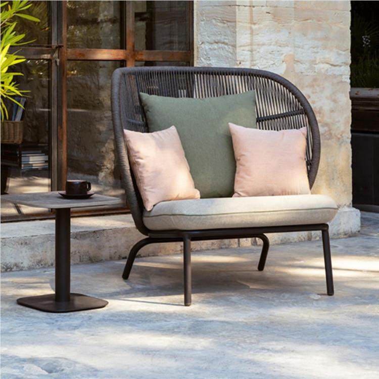 北欧户茶外藤编沙发几防合网红休闲阳组台庭院懒人沙发69摇椅防水,住宅家具,藤/竹沙发,淘宝优惠券,粉丝福利购,淘宝优惠卷