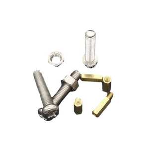 180pcsM2.5隔离柱单通双通六角铜柱配螺丝螺母螺丝组合套装 盒装