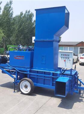 养殖用方捆打包机液压套袋打捆机青贮包打包机