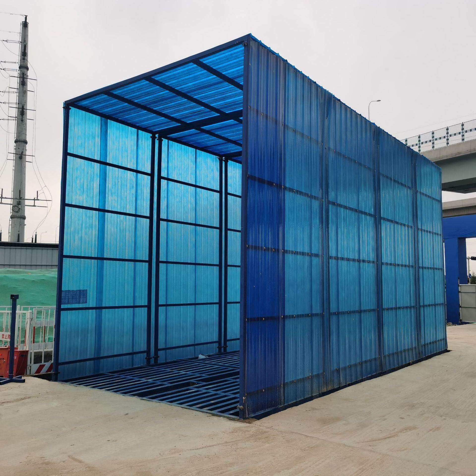全封闭式工程洗车房自动感应龙门洗车机建筑工地洗轮机厂家
