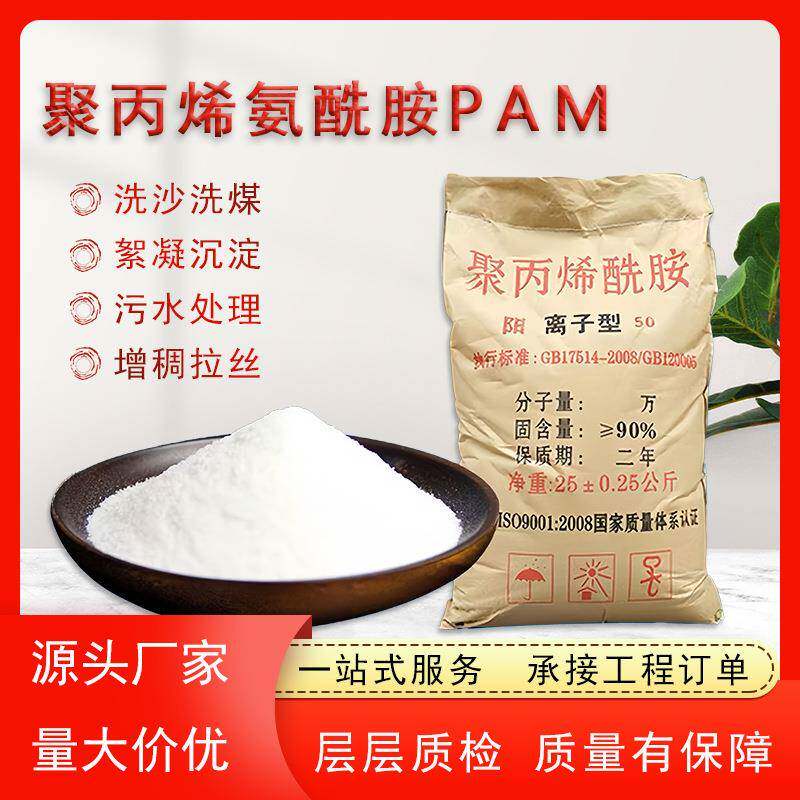 聚丙烯酰胺PAM阴阳非离子工业污水处理药剂絮凝增稠剂云南厂家
