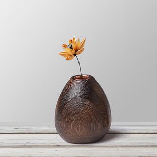 高档花装摆件厅插瓶花家居饰品客厅覆古创饰意 客落地干花花瓶办