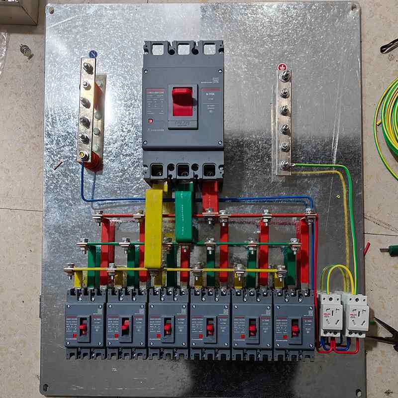 低压套配电箱线铜按需定制排开关动力柜三相四路灯控强制箱电布线