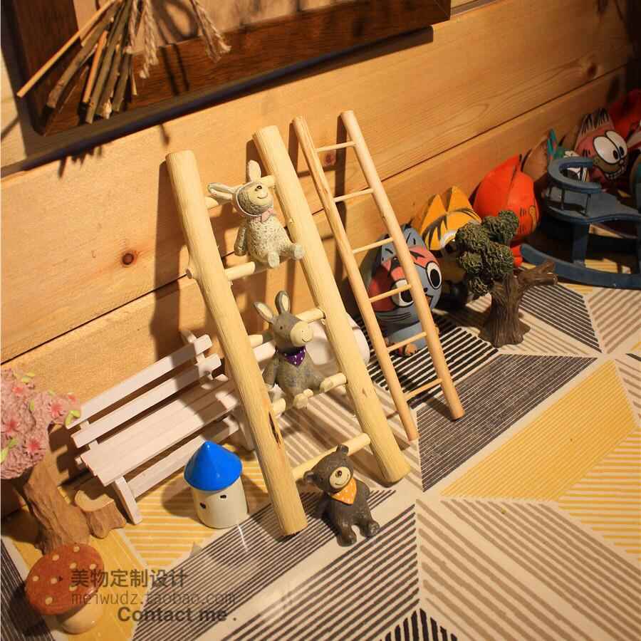 手工积分拍照景观美道具梯子悦微