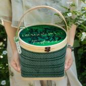 2025编织竹篮端午节手工粽子咸鸭蛋手提篮烘焙高档包装 盒礼品礼盒