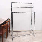 3层电镀皮带架腰带展示架大容量皮带收纳架服装 店简易多层陈列架