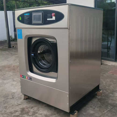 滚筒全自动湿洗机250f工厂sxt不锈钢变频-精洗内一体机洗衣店脱