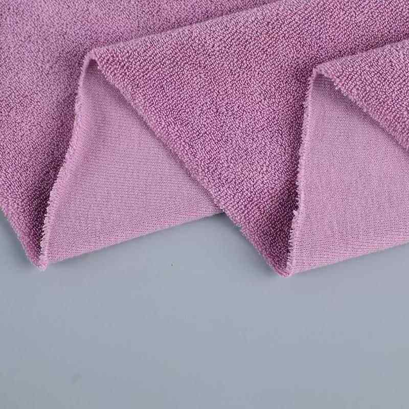 BHS全棉加幼毛圈面料高家吸水毛巾厚布婴儿成人浴袍居服睡袍用品