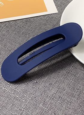 大号抓夹鸭嘴夹女发夹发量多脑后勺一字夹透明发卡头饰盘头发夹子