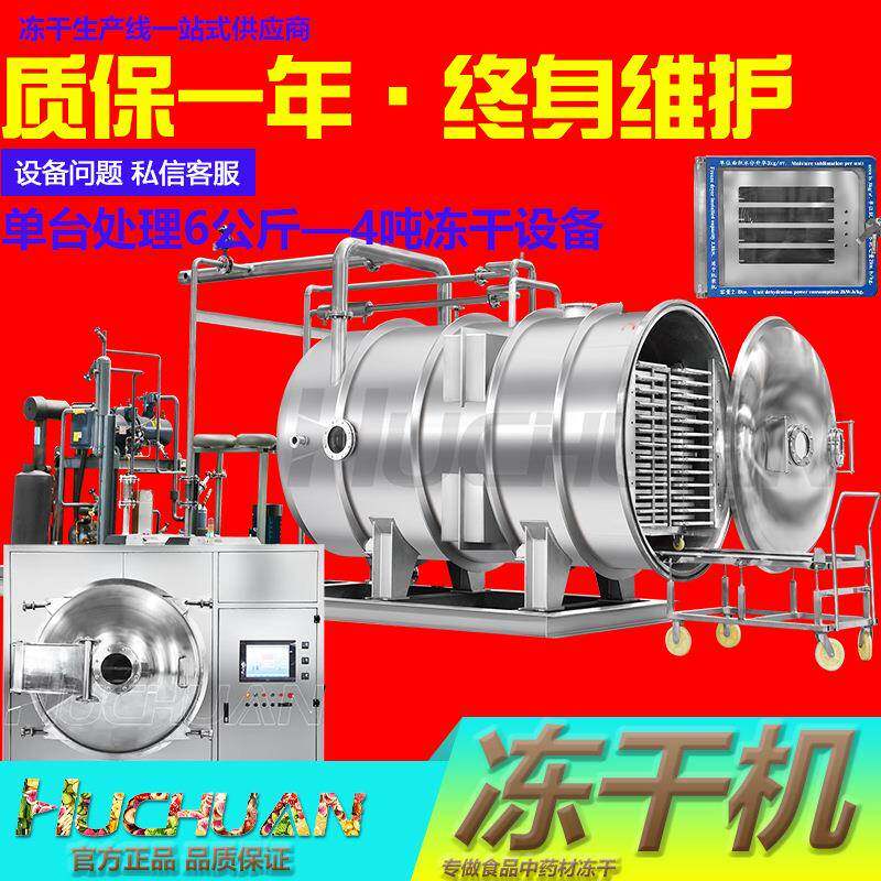 颜色鲜亮形态饱满营养保留冻干机 真空冷冻干燥机械 果蔬冻干设备