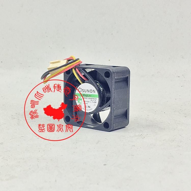 原装建准 SUNON 12V 1.4W KDE1204PKVX 4CM 4020 磁浮 超静音风扇