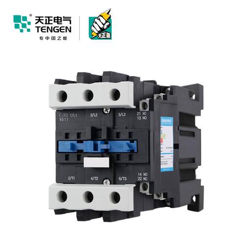 TENGEN天正 CJX2-9511交流接触器100A三相220v 380v 110v 36v 24V
