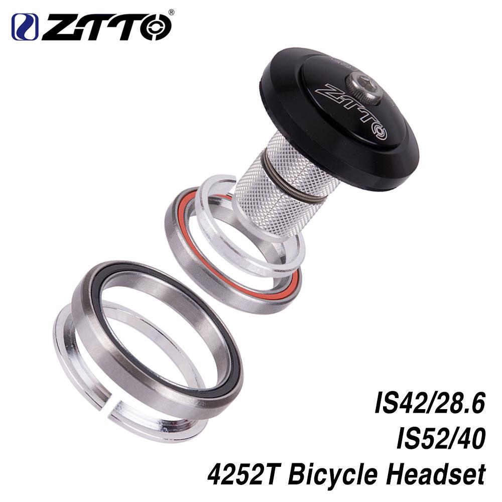 ZTTO 碳纤维全隐藏碗组42mm 52mm CNC 1 1/8"-1 1/2"内置锥形