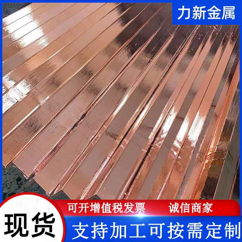 铜覆钢角钢接地极50*5铜包钢角钢防雷接地镀铜角钢
