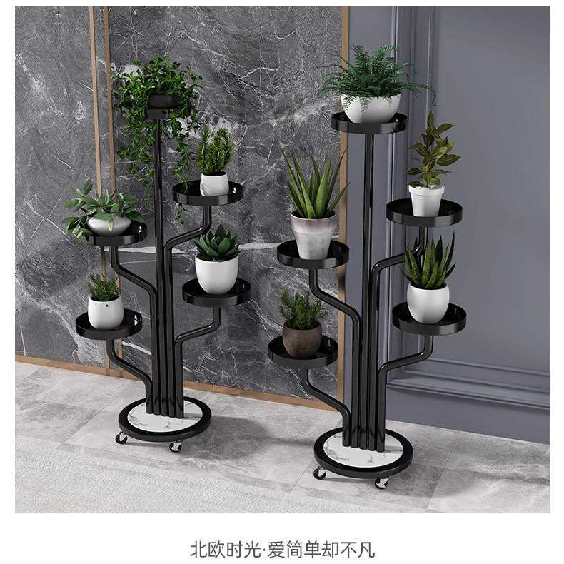 花架子客厅落地式室内家用阳台置物架多层铁艺绿萝植物摆放花盆架