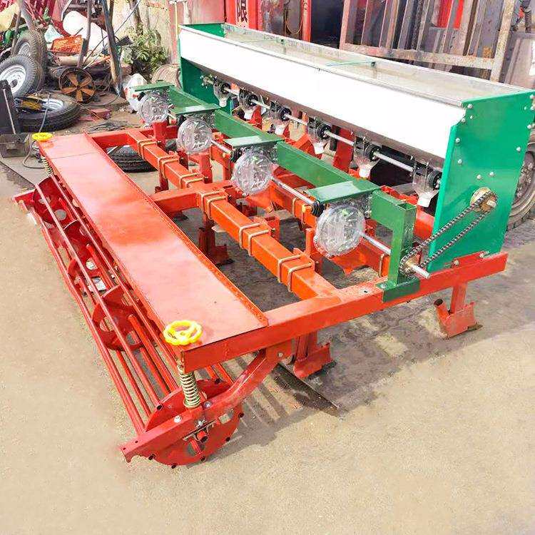 小麦播种机配套大豆精播机宽幅9行12行藜麦旱稻播种机内蒙苜蓿草