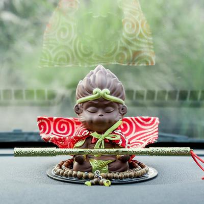 正品齐天圣大孙悟空猴子创意汽摆件可爱饰猴子车载摆件车车内装品