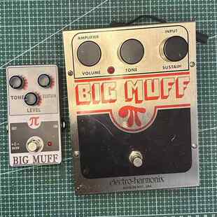 Перезаписать EH BIGMUFF электрогитара отдельный кадр эффект устройство ручной работы DIY конечный продукт комплект ФУЗЗ искажения 1:1