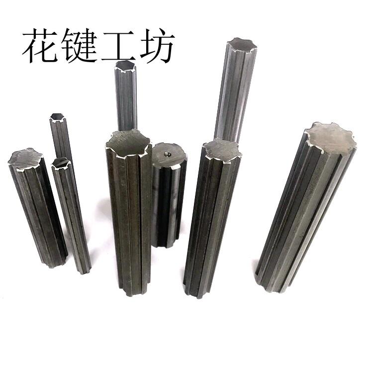矩形花键轴外径14 16 20 22 25 28 30 32 35 38 40 42 50mm可零切