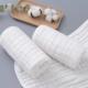 婴儿超软纯棉长方毛巾大6层纱布新生儿洗澡洗脸小浴巾宝宝口水巾