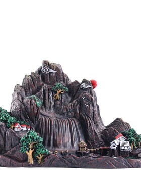 五福临门倒流香炉大号禅意摆件家用熏香室内沉香檀香创意香薰炉香