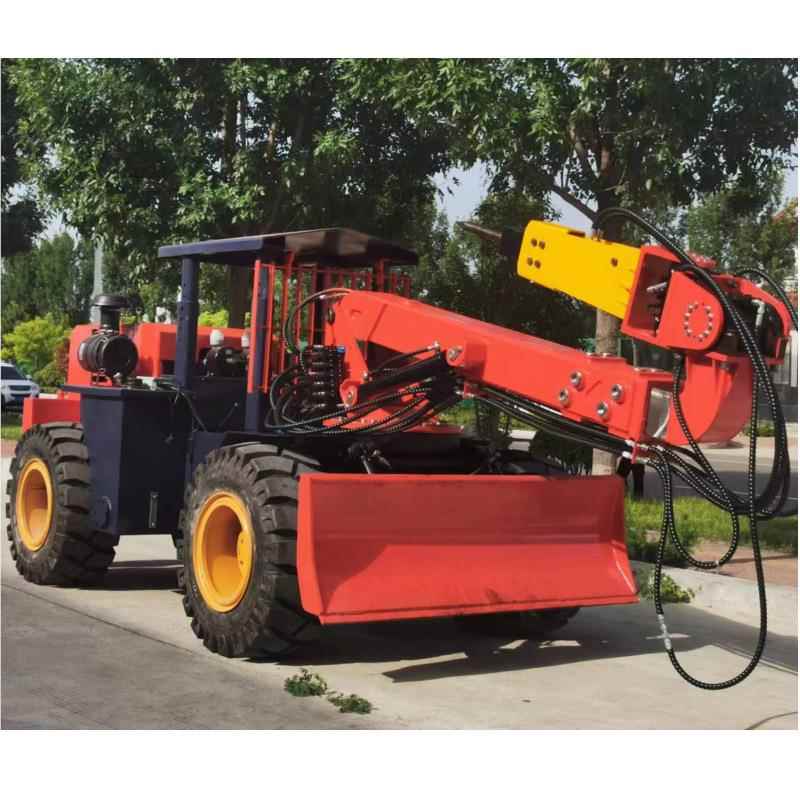 M山用巷道清理机 撬顶车撬毛T台车 防护力矿强XPY-山东中炭77/220