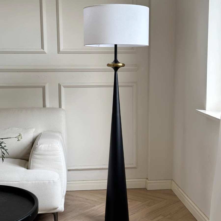 侘寂风复古落地灯客厅卧室民宿酒店创意氛围灯轻奢日式灯具批发