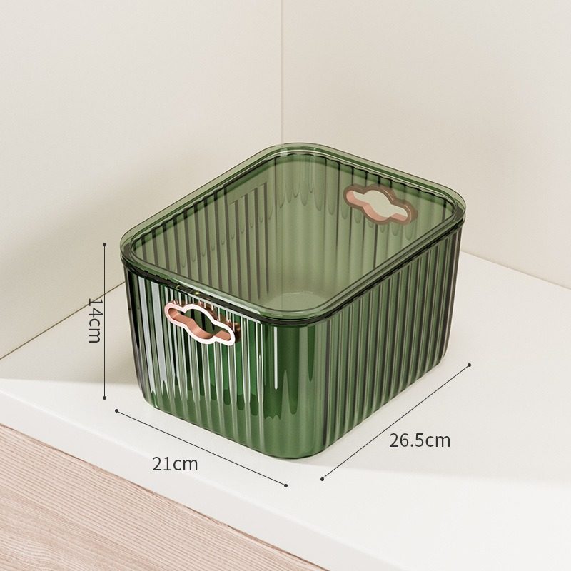 桌面收纳盒化妆护肤品零食茶几整理长方形置储物框透明亚克力盒子,收纳整理,首饰盒,淘宝优惠券,粉丝福利购,淘宝优惠卷