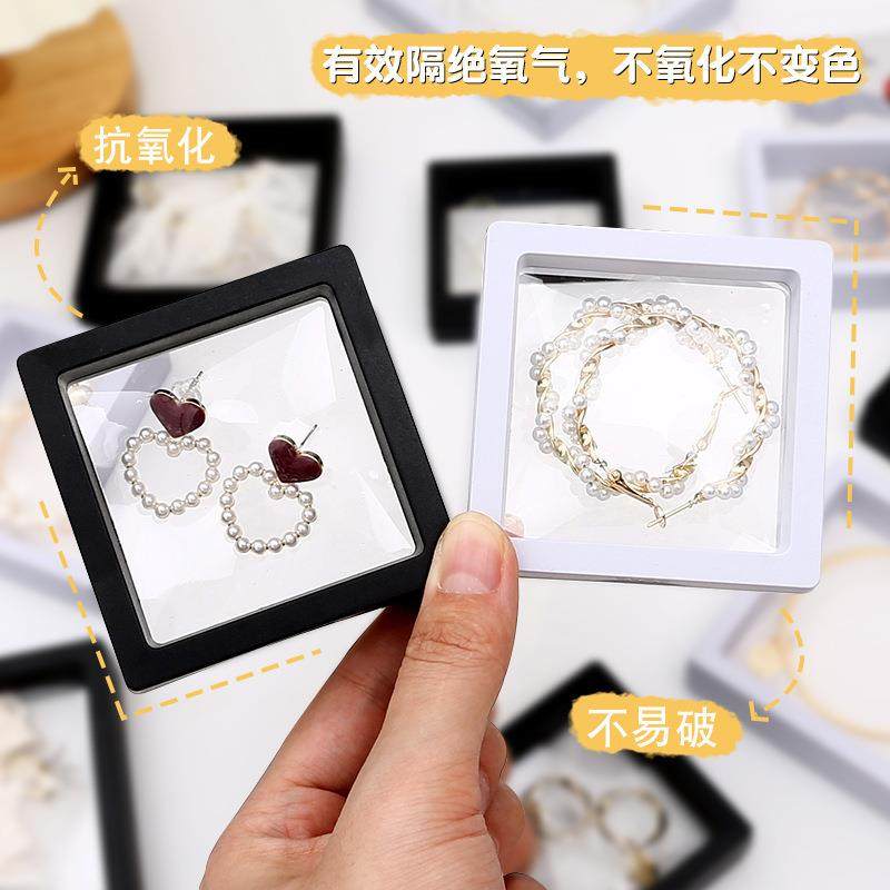 Anti-oxidation PE film jewelry box, portable transparent sto
