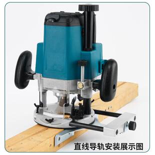 多功能工级电木铣工雕刻开槽机大业功率木修边机电动851工具锣倒