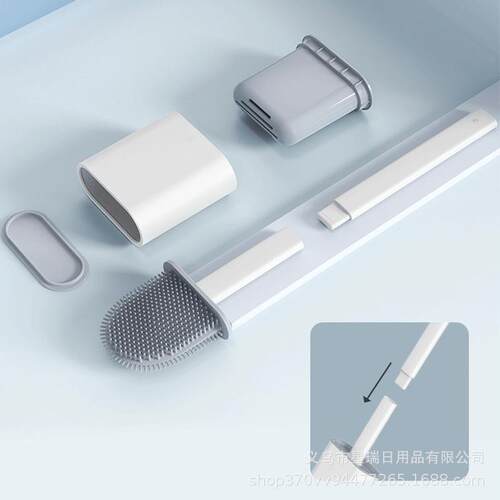 Detachable Toilet Brush with No Dead Corners, Home Use, No D