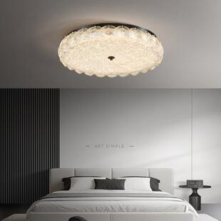 全铜卧室灯吸顶灯意式 极简轻奢主卧室房间灯现代简约大气书房灯具